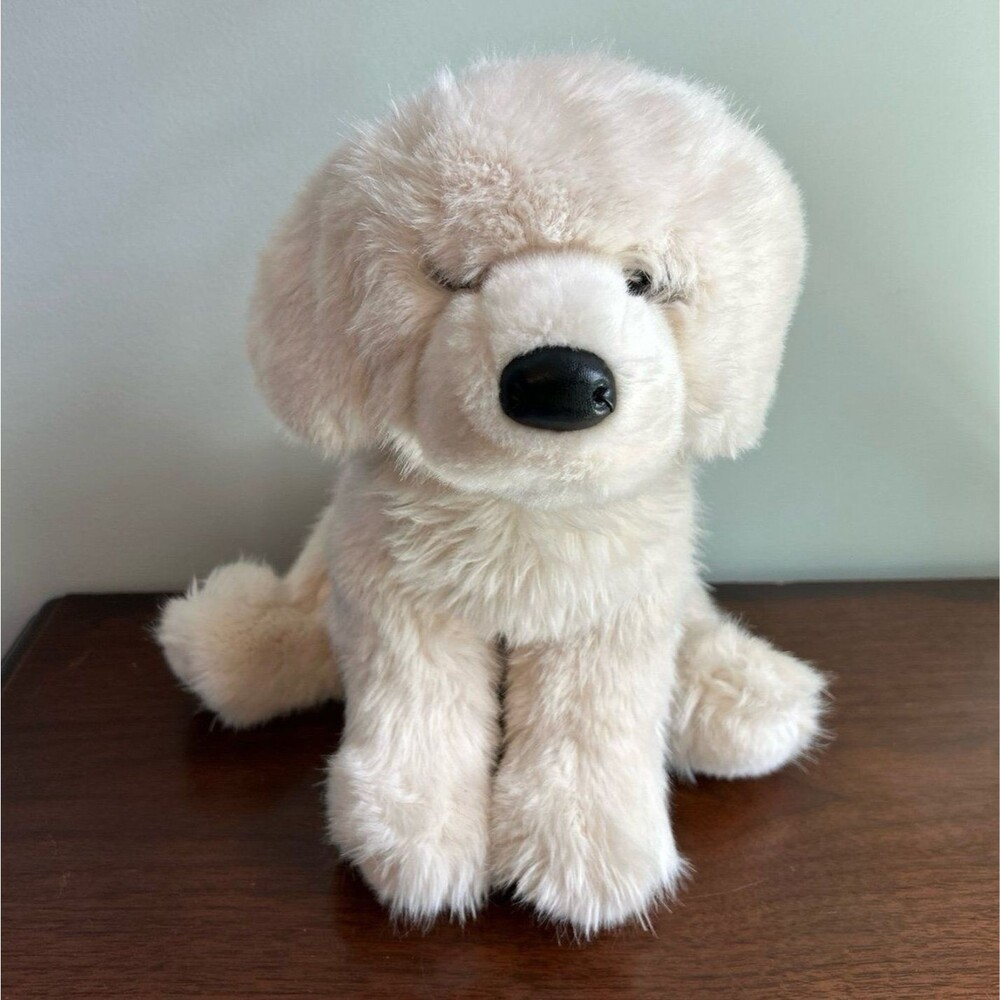 Douglas Everest White Retriever Puppy Plush 2067 Stuffed Animal 12"